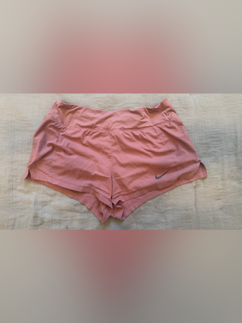 Nike Pink Women's Athletic Running Shorts